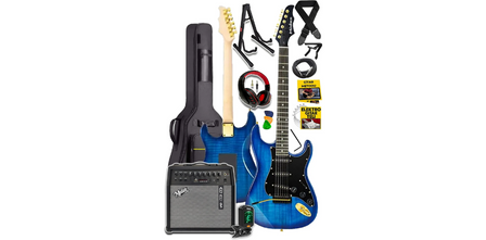 Profesyonel İşlerinizde Kullanabileceğiniz Mavi Gitarlar