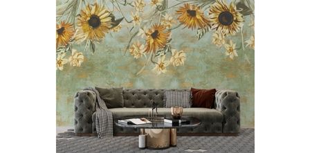 Kaliteli ve Şık Ayçiçeği Duvar Kâğıdı Modelleri