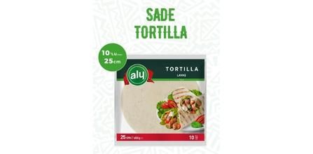 Aly 650 gr 25 cm 10’lu Paket Sade Tortilla Lavaş Kullanımı