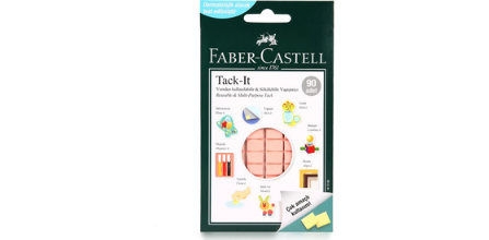 Faber Castell Tack-it Hamur Yapıştırıcı Karışık Renk 50 gr 90 Adet F5130187093