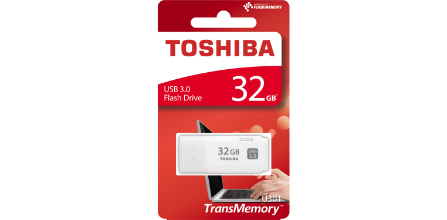 Toshiba 32 GB 3.0 Hayabusa Beyaz USB Bellek