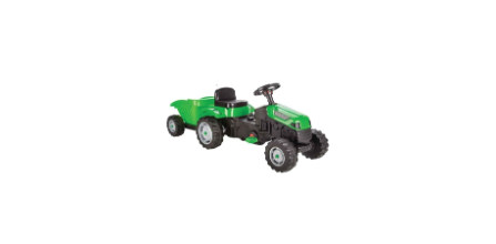 Unisex Çocuk Yeşil Active Römorklu Traktör Pedallı 07-316Yorumları