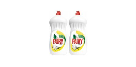Fairy Sıvı Bulaşık Deterjanı Limon 2x1350 ml Avantajları