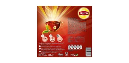 Lipton Extra Dem Bardak Poşet Çay 100’lü 210 gr Kampanya