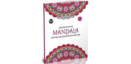 Mandala Boyama Kitabı ile Zihninizi Dinlendirin