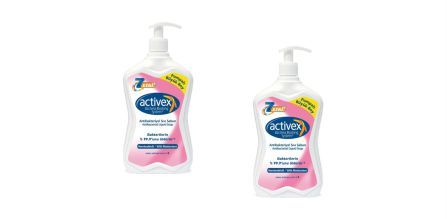 Activex Antibakteriyel Sıvı Sabun Avantajları