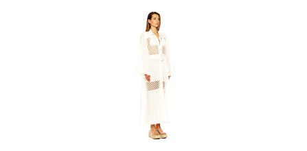 Beyaz Kimono Modellerinde Özgün Tasarımlar