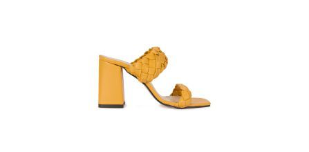 Çarpıcı Rengiyle Sarı Topuklu Ayakkabı Modelleri