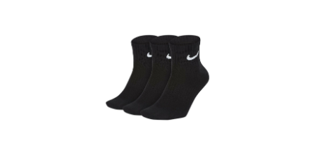 Nike U Nk Everyday Ltwt Ankle 3pr Sx7677-010 SX7677-010 Unisex Siyah Çorap Çeşitleri