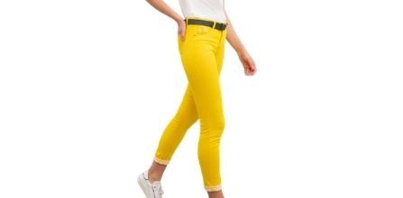 Birbirinden Kaliteli Sarı Pantolon Çeşitleri