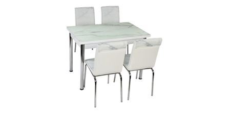 Beyaz Mutfak Masası Modelleri