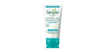 Simple Daily Skin Detox 150 ml Yüz Temizleme Jel Özellikleri