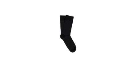 Şık Tasarımı ile Mavi Siyah Çorap