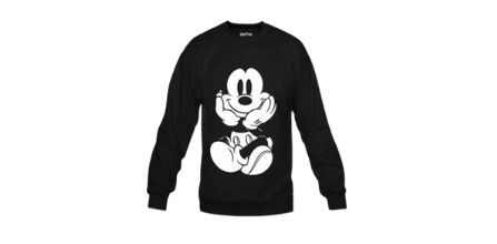 Farklı Tasarımlarla Mickey Mouse Sweatshirt Kullananlar