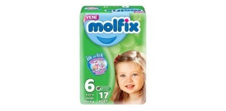 Molfix Anti Leakage Comfortable Extra Large Baby Diapers (Size 6), Abo -  Click Cuisine