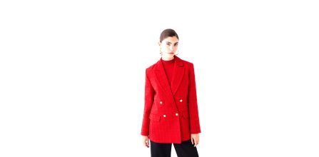 Kaliteli Kırmızı Blazer Ceket Modelleri