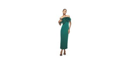 Şık ve İddialı Zara Yeşil Elbise Modelleri