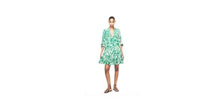 Dikkat Çekici Yeşil Zara Elbise Kullanımı