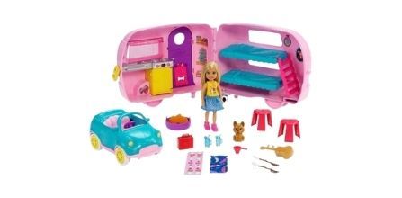 Barbie Chelsea'nin Karavanı ile Eğlenceli Oyunlar
