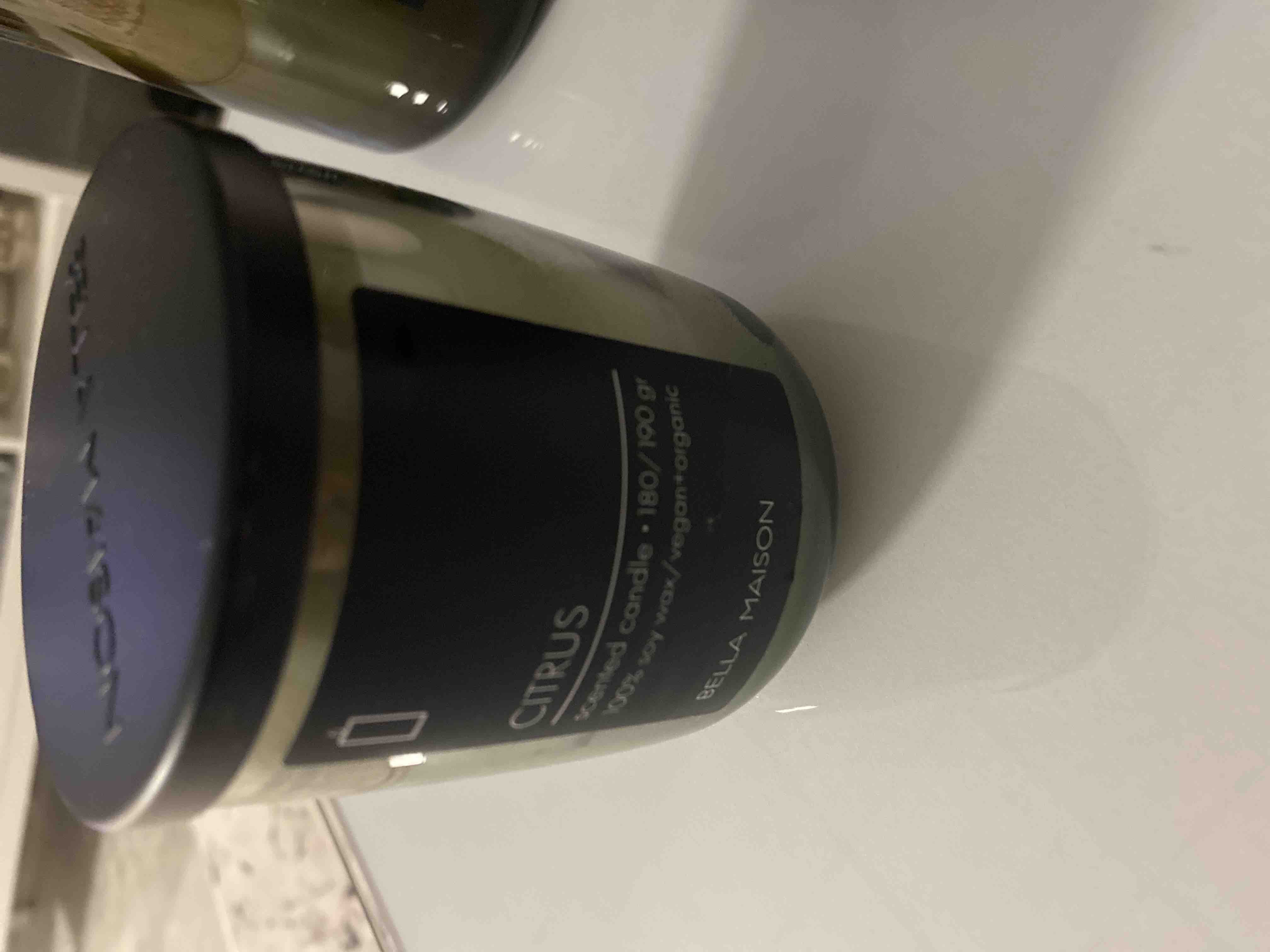 Citrus Ahşap Fitilli Soy Wax Mum