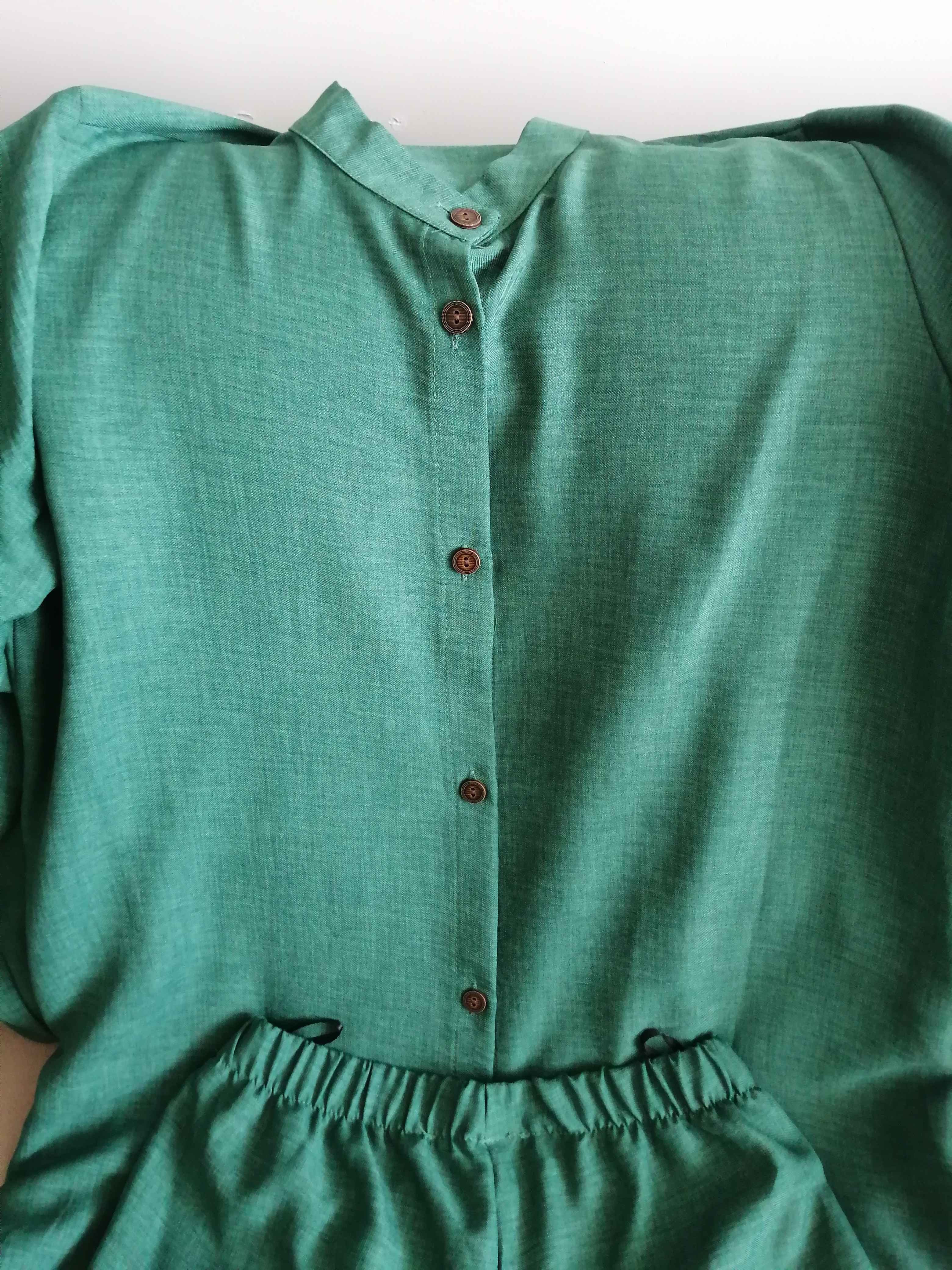 Modest Emerald Green Dual Suit 19017ZY - Neva-style.com