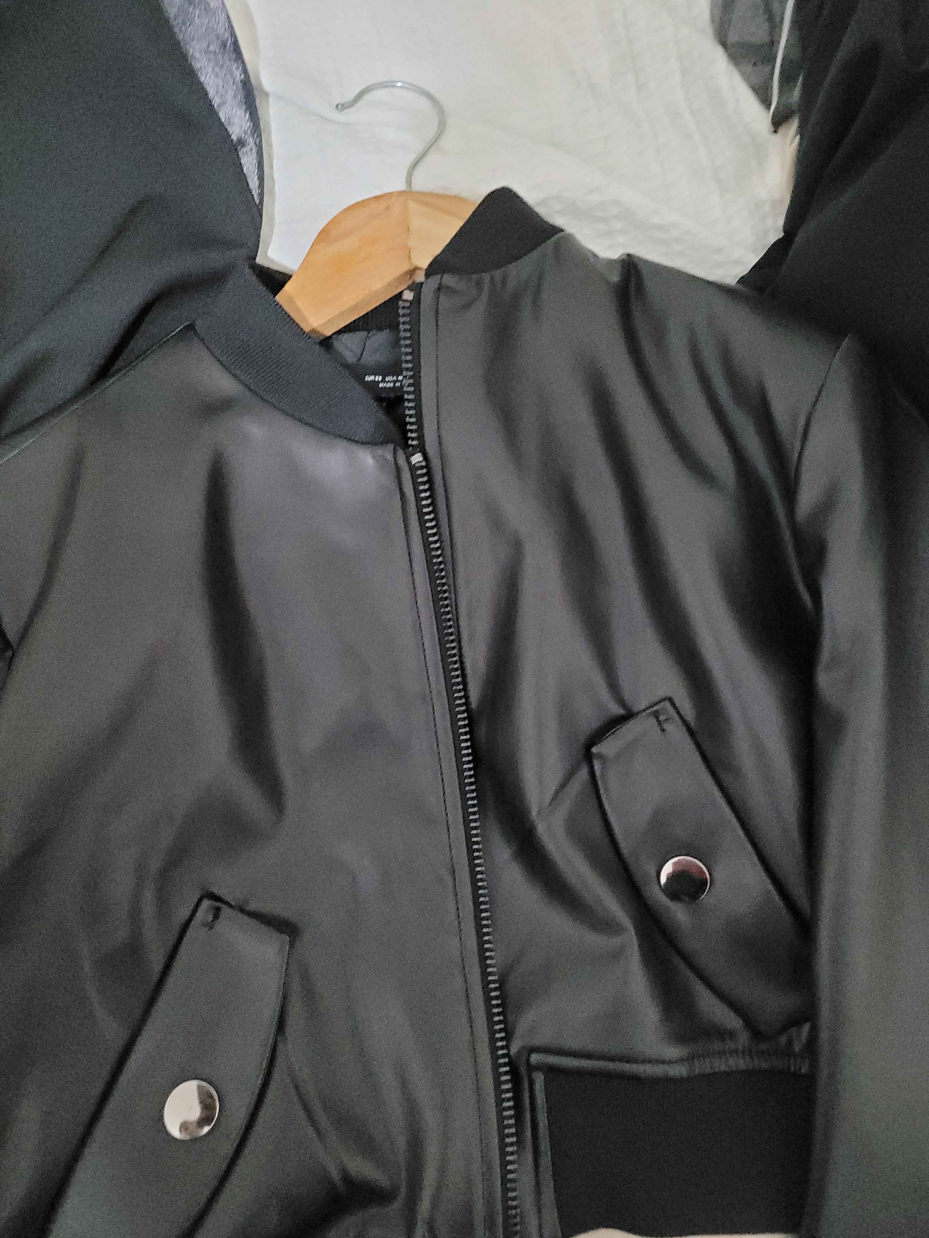 60746 Suni Deri Ceket-Siyah | CEKET | Dilvin