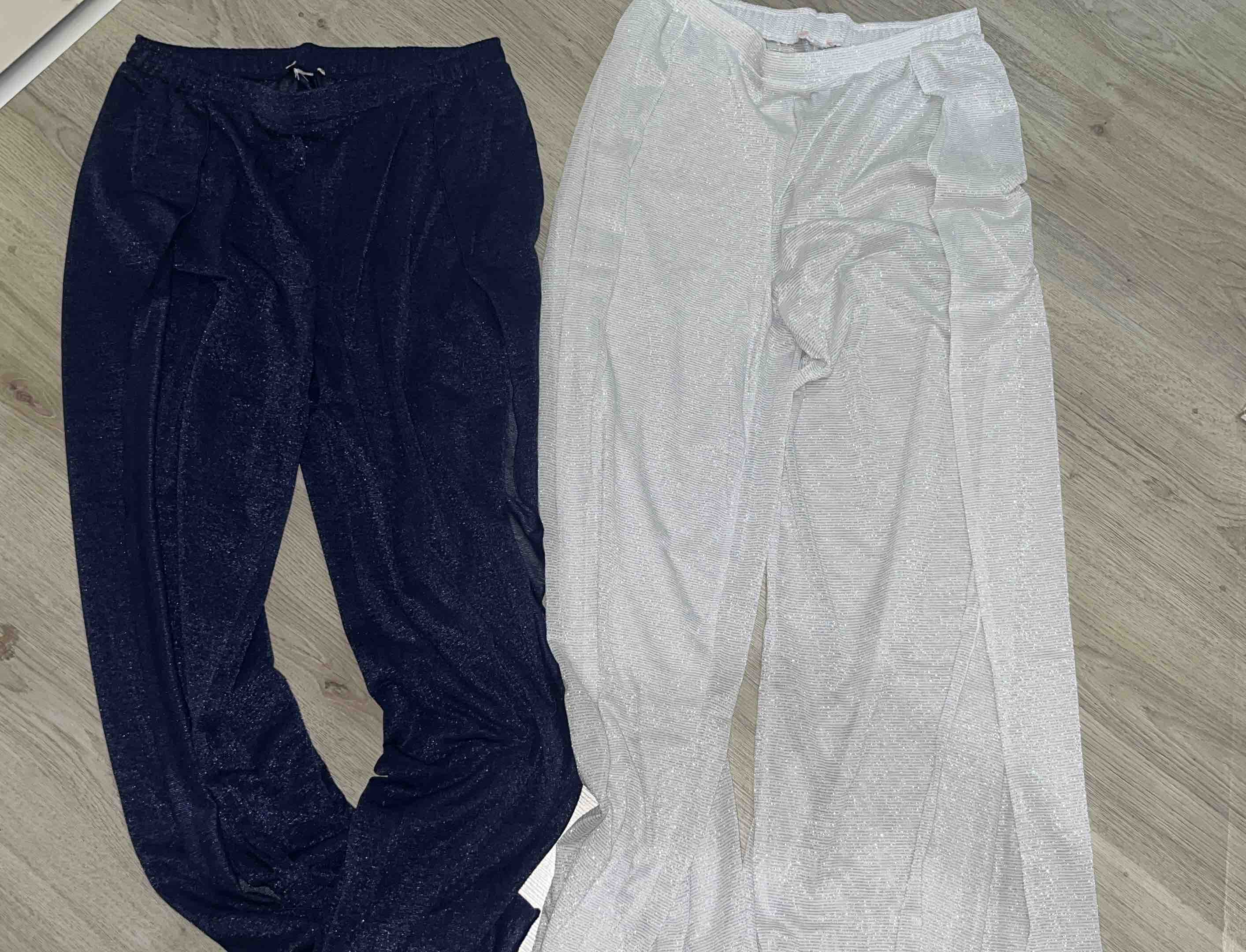 Lacivert Alice Tül Plaj Pantolonu | SUWEN
