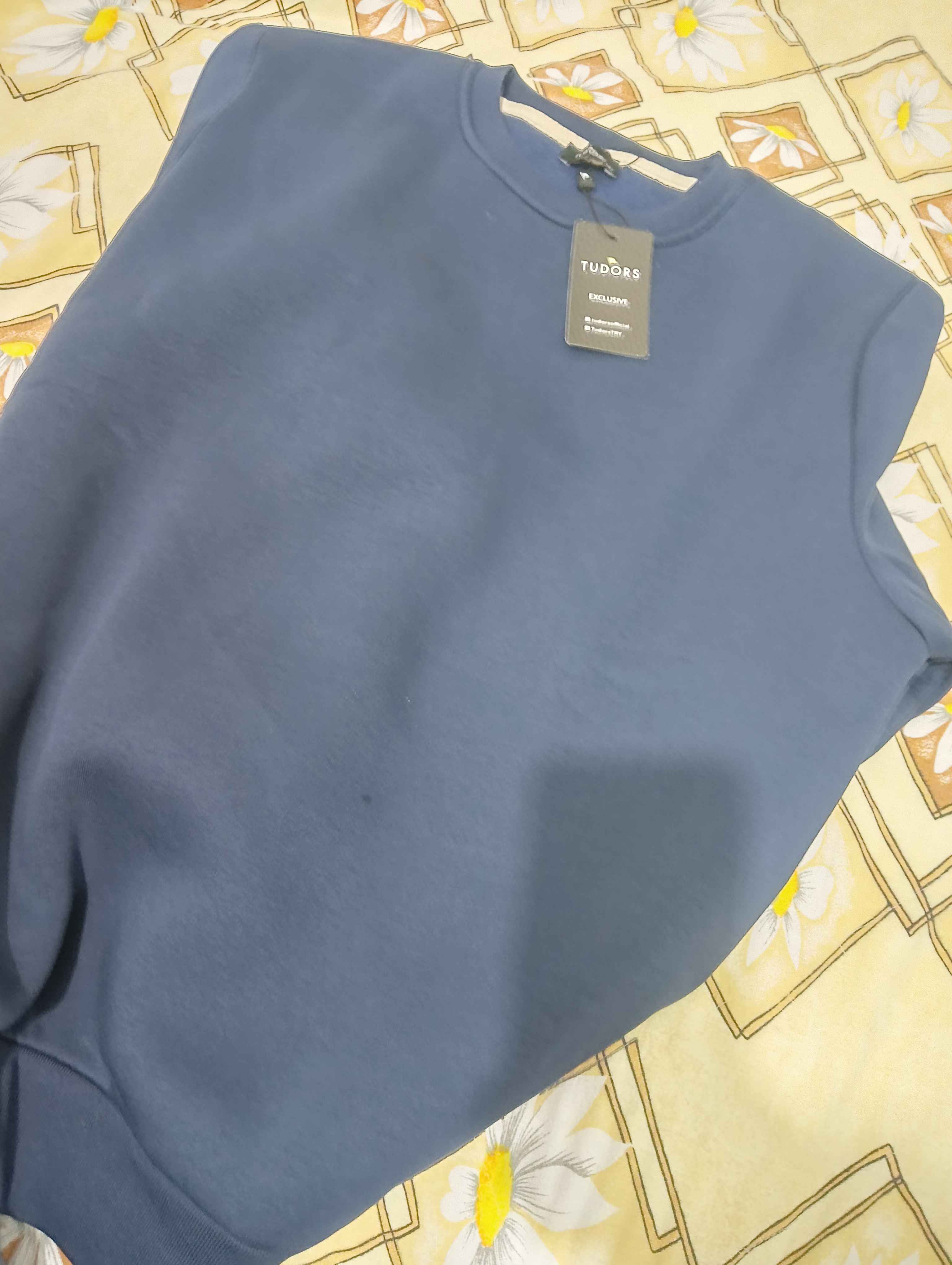 Unisex Bisiklet Yaka Sweatshirt - TUDORS