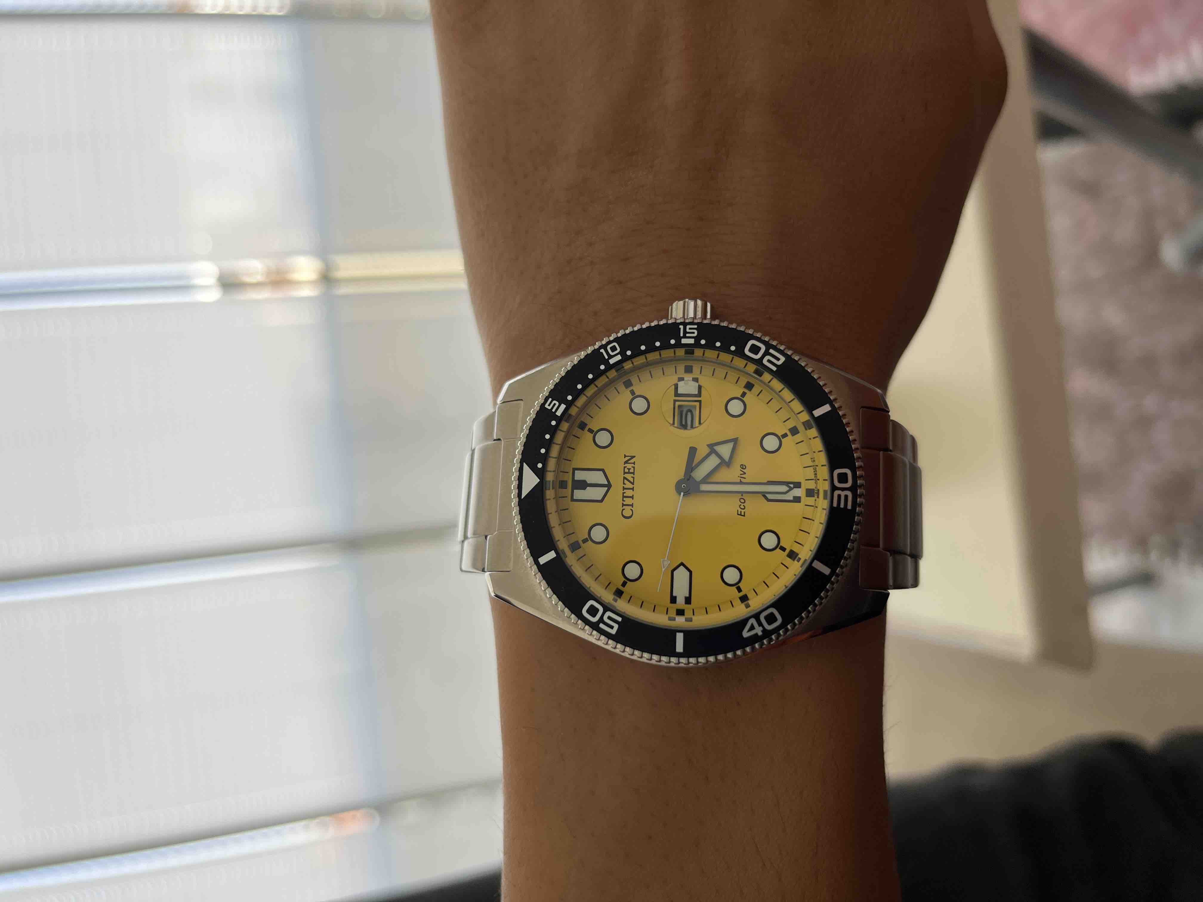 ノンチャン  Citizen AW176081Z EcoDrive Erkek Kol Saati - Abt Saat