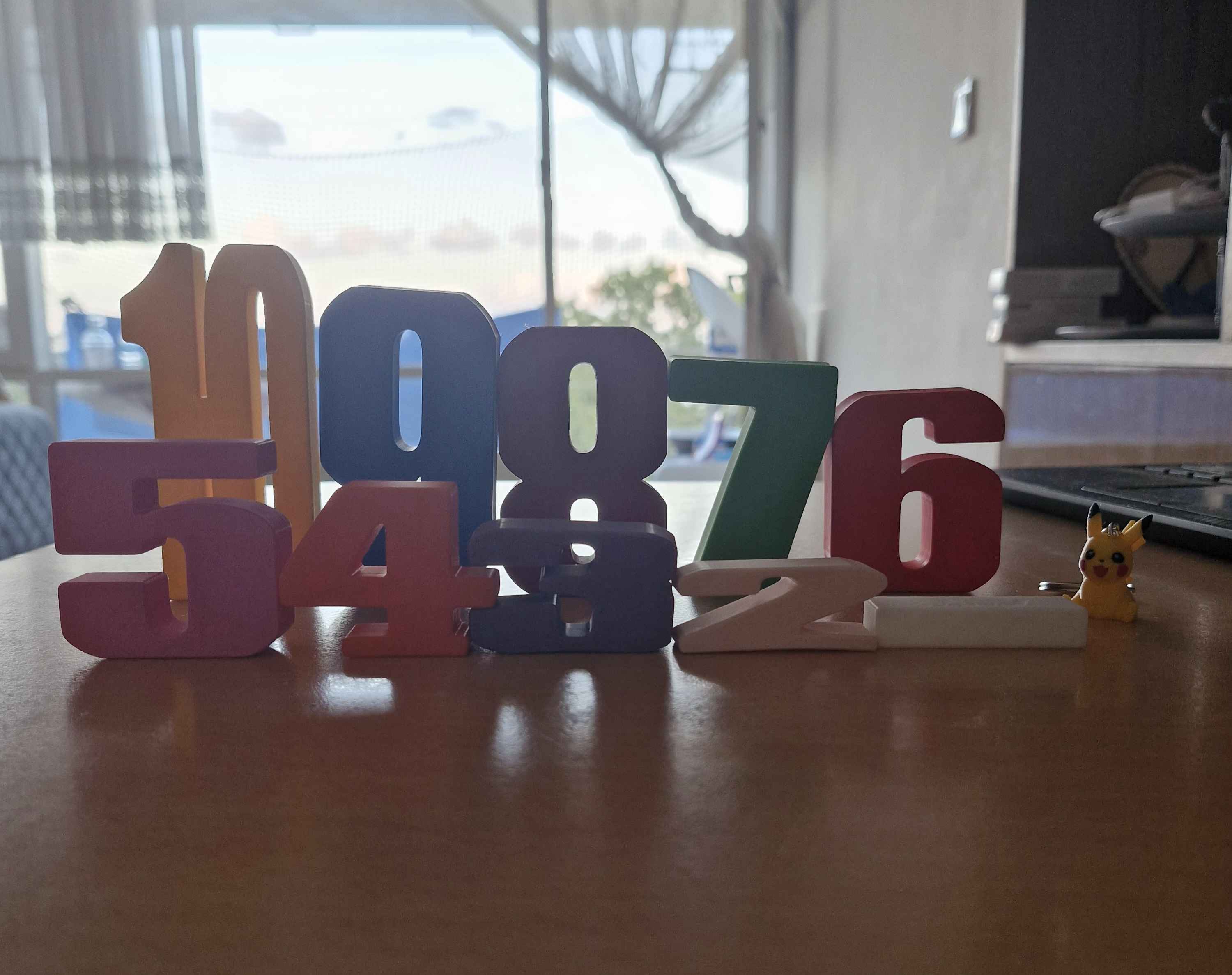 Montessori Sayı Blokları – 1'den 10'a Renkli Eğitici Set müşteri fotoğrafı