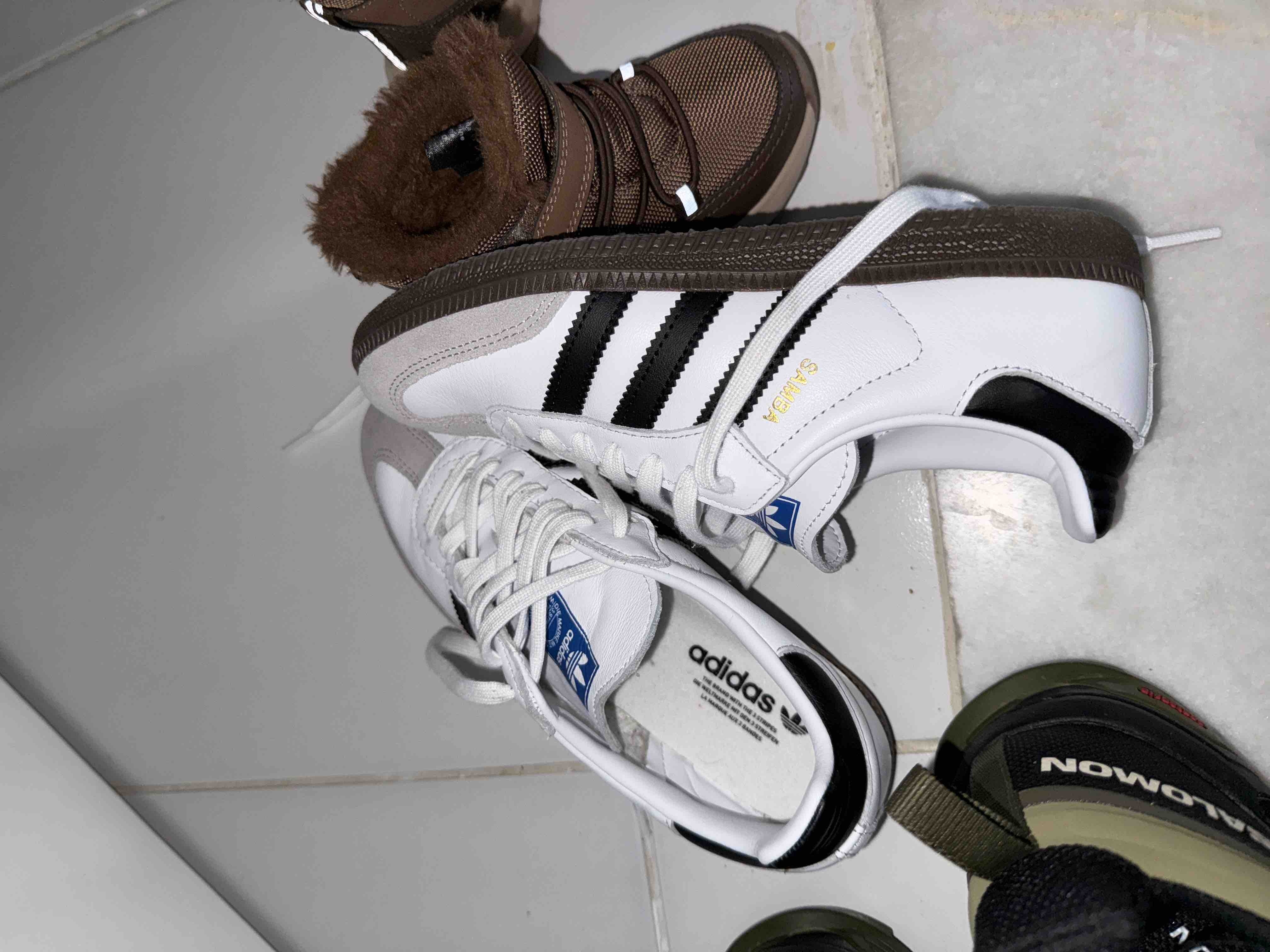 adidas Samba OG Unisex Beyaz Spor Ayakkabı | SuperKids