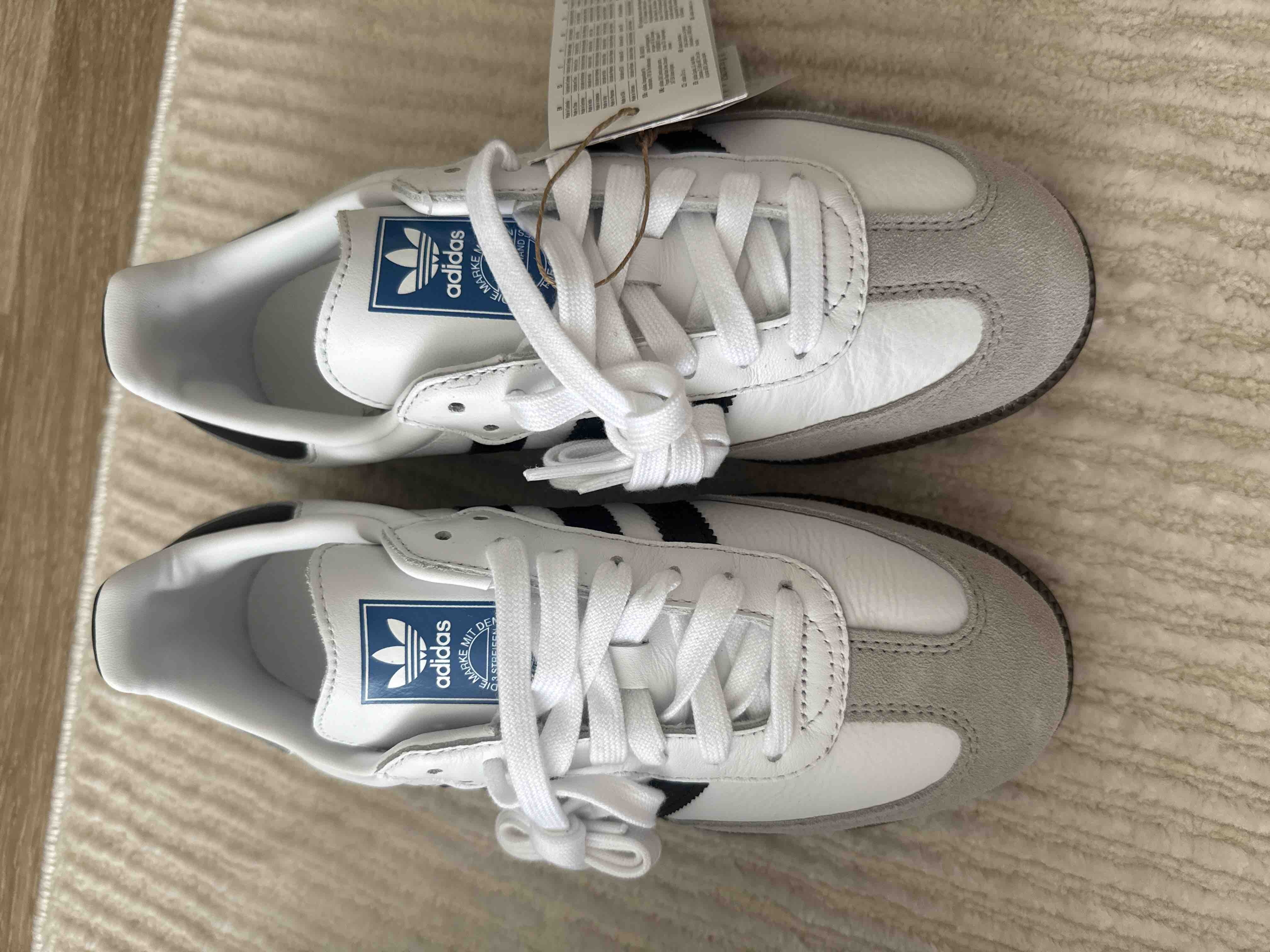 adidas Samba OG Unisex Beyaz Spor Ayakkabı | SuperKids