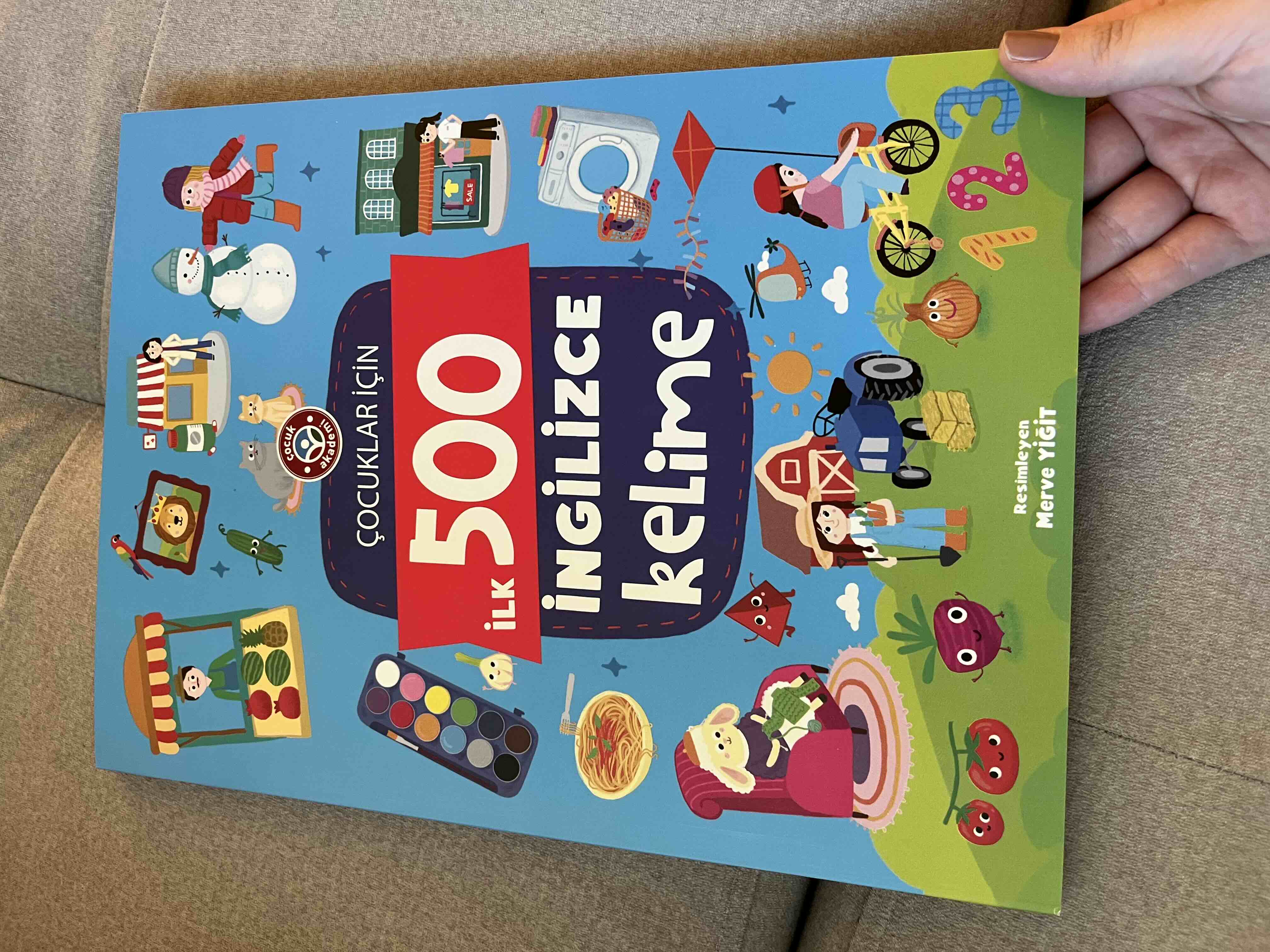 Çocuklar İçı̇n İlk 500 İngı̇lı̇zce Kelı̇me