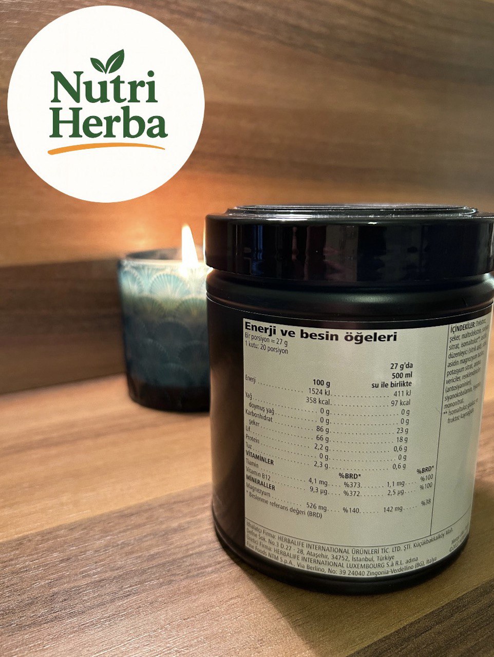 Herbalife H24 CR7 Drive Spor İçeceği Tozu Açai Aromalı Magnezyum