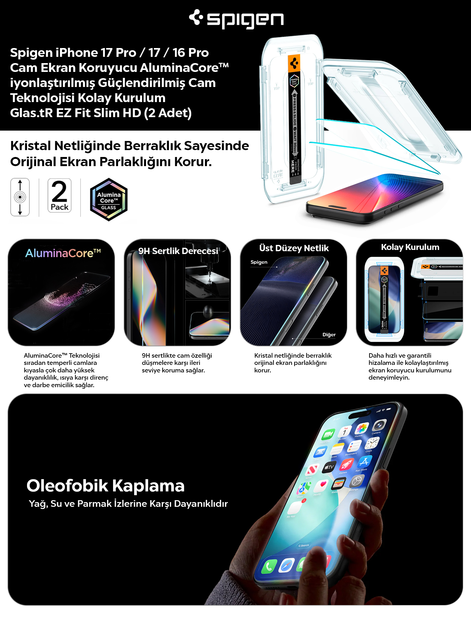 Ekran Koruyucu Bilgileri Başlık