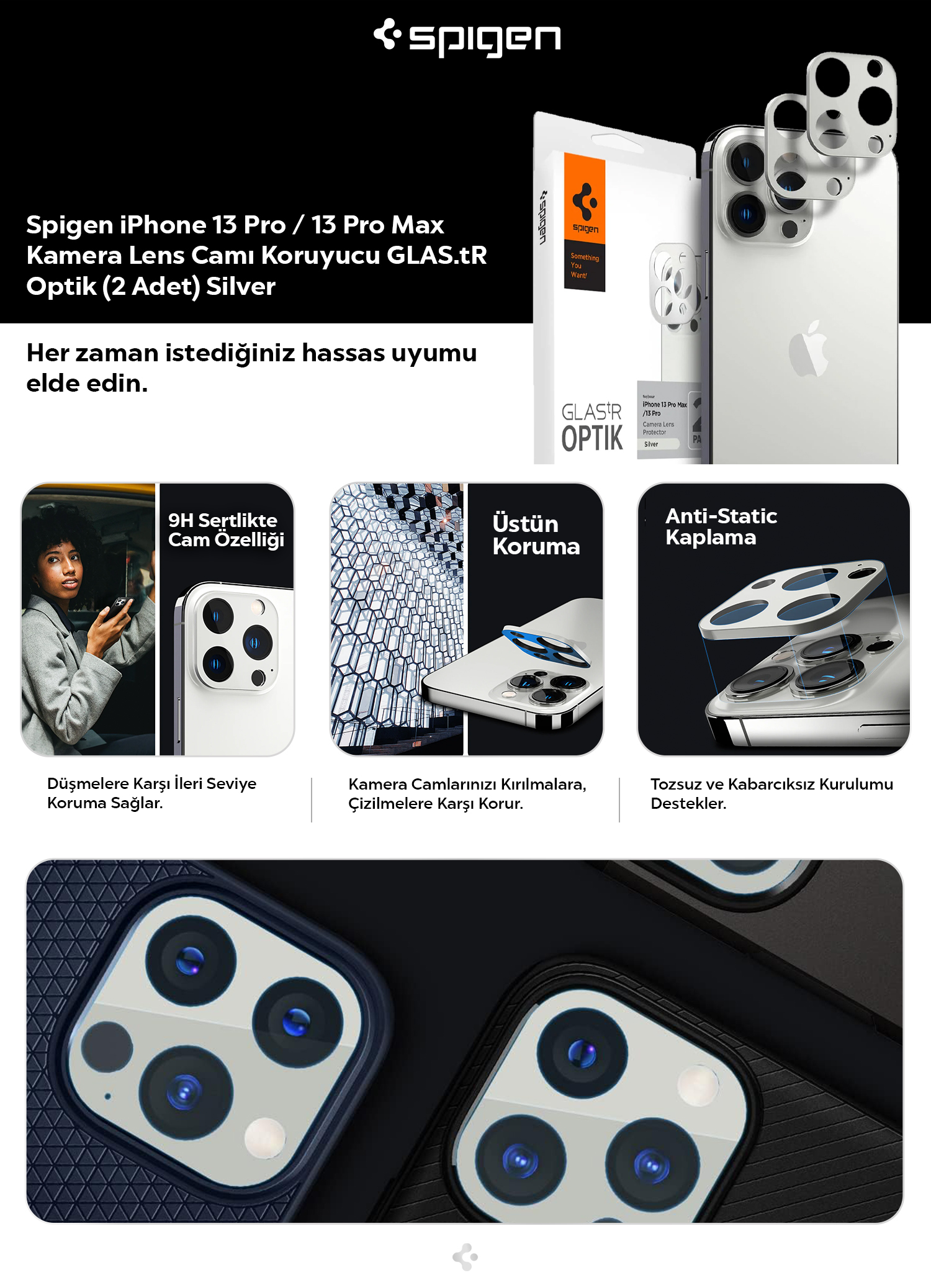 Kamera Lens Camı Koruyucu Bilgileri Başlık