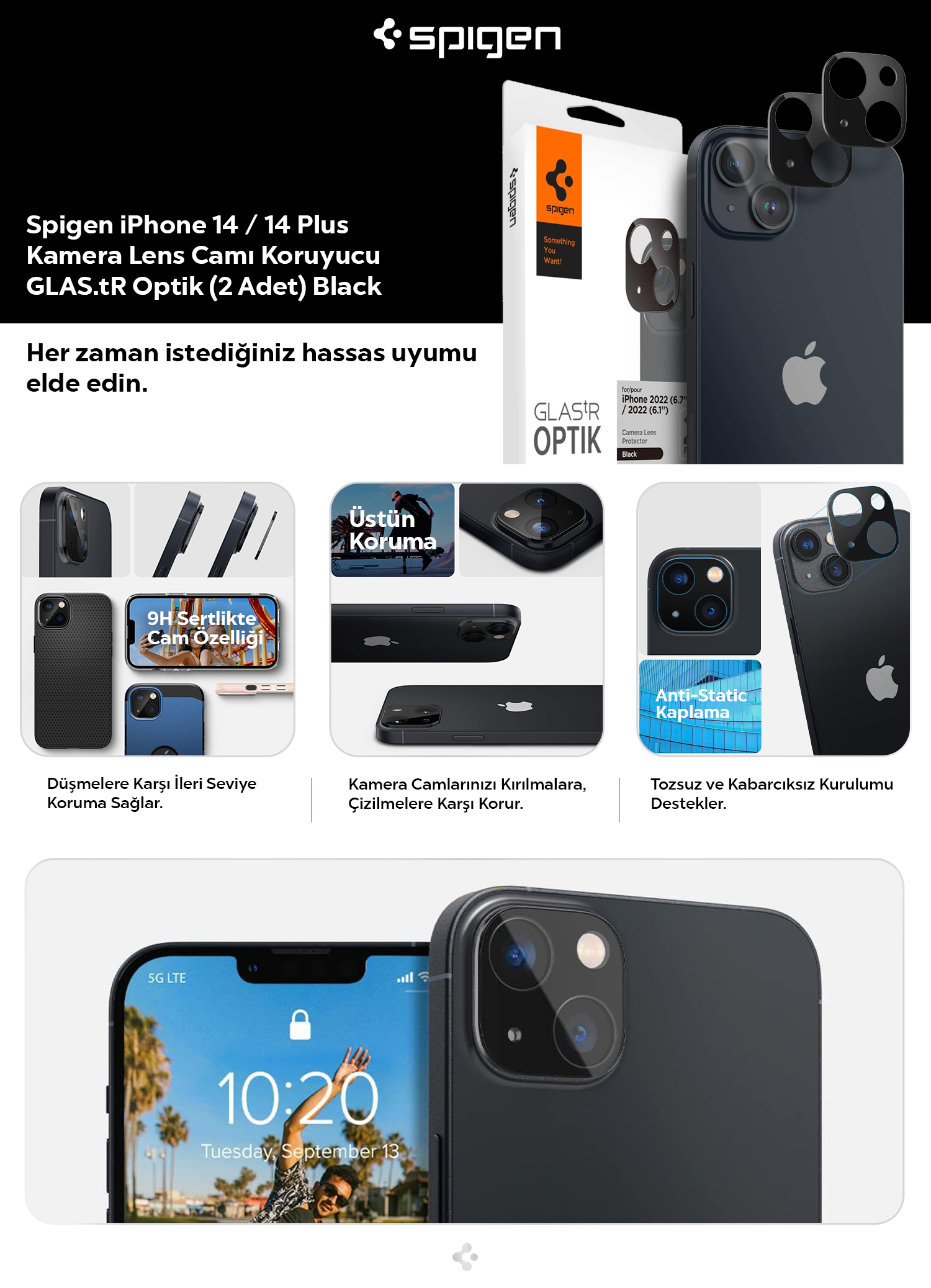 Kamera Lens Camı Koruyucu Bilgileri Başlık