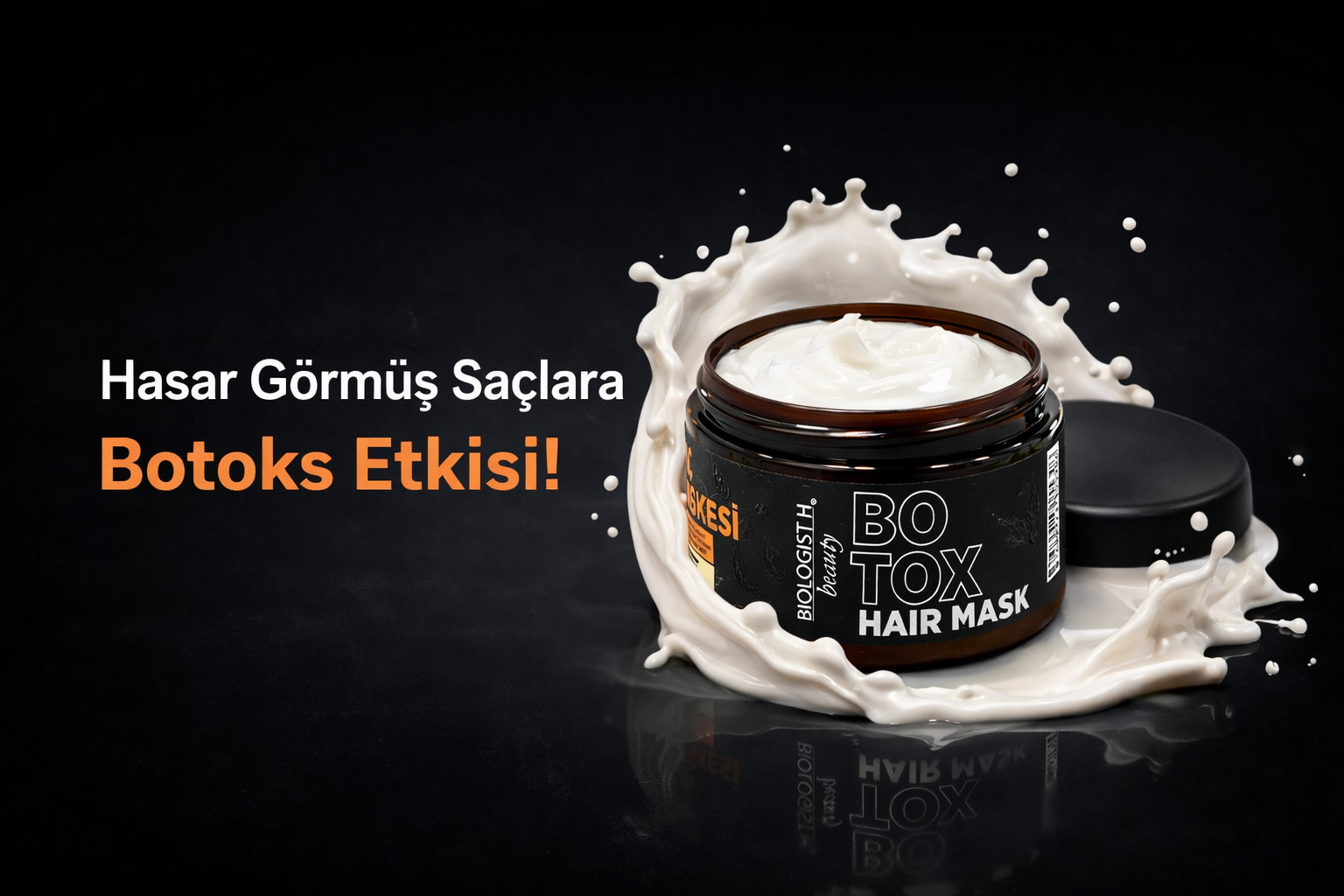 Yoğun nemlendirme ve pürüzsüzleştirici saç bakımı