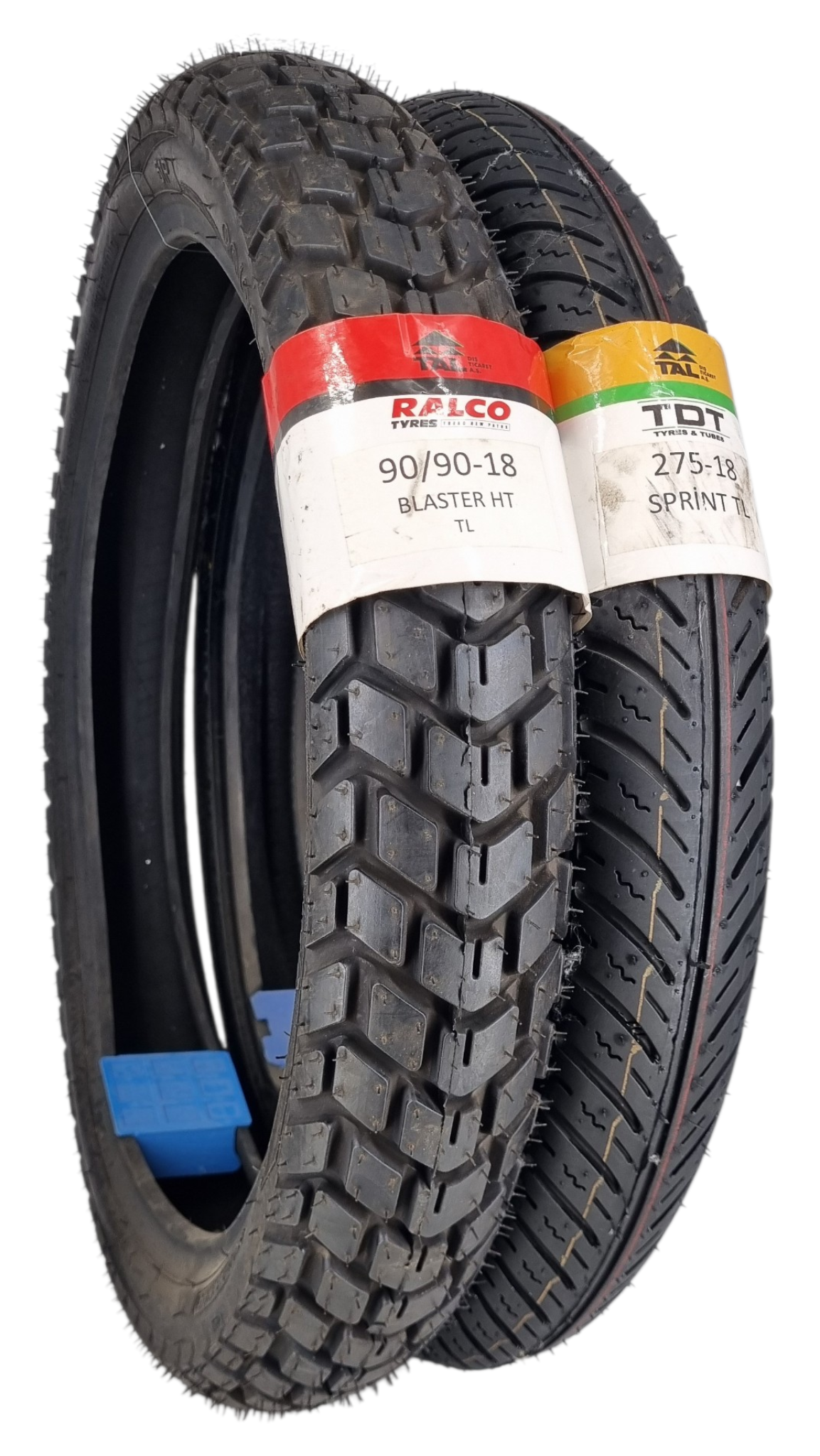 TDT TYRES 90/90-18 ve 275-18 (TUBELESS - DUBLEKS) Blaster Ht /Sprint Lastik Takımı