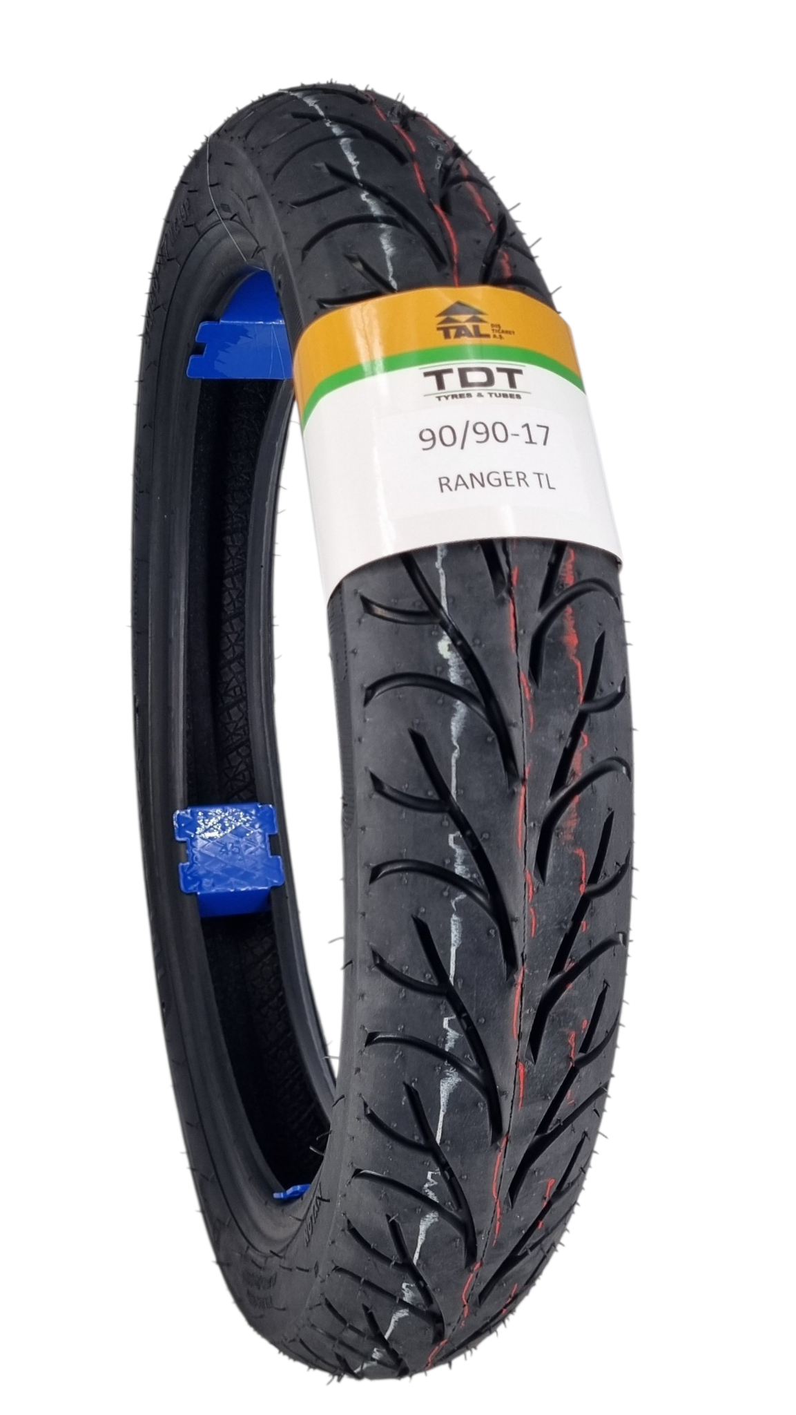 TDT TYRES 90/90-17 TL (TUBELESS - DUBLEKS) Motosiklet Lastiği Ranger