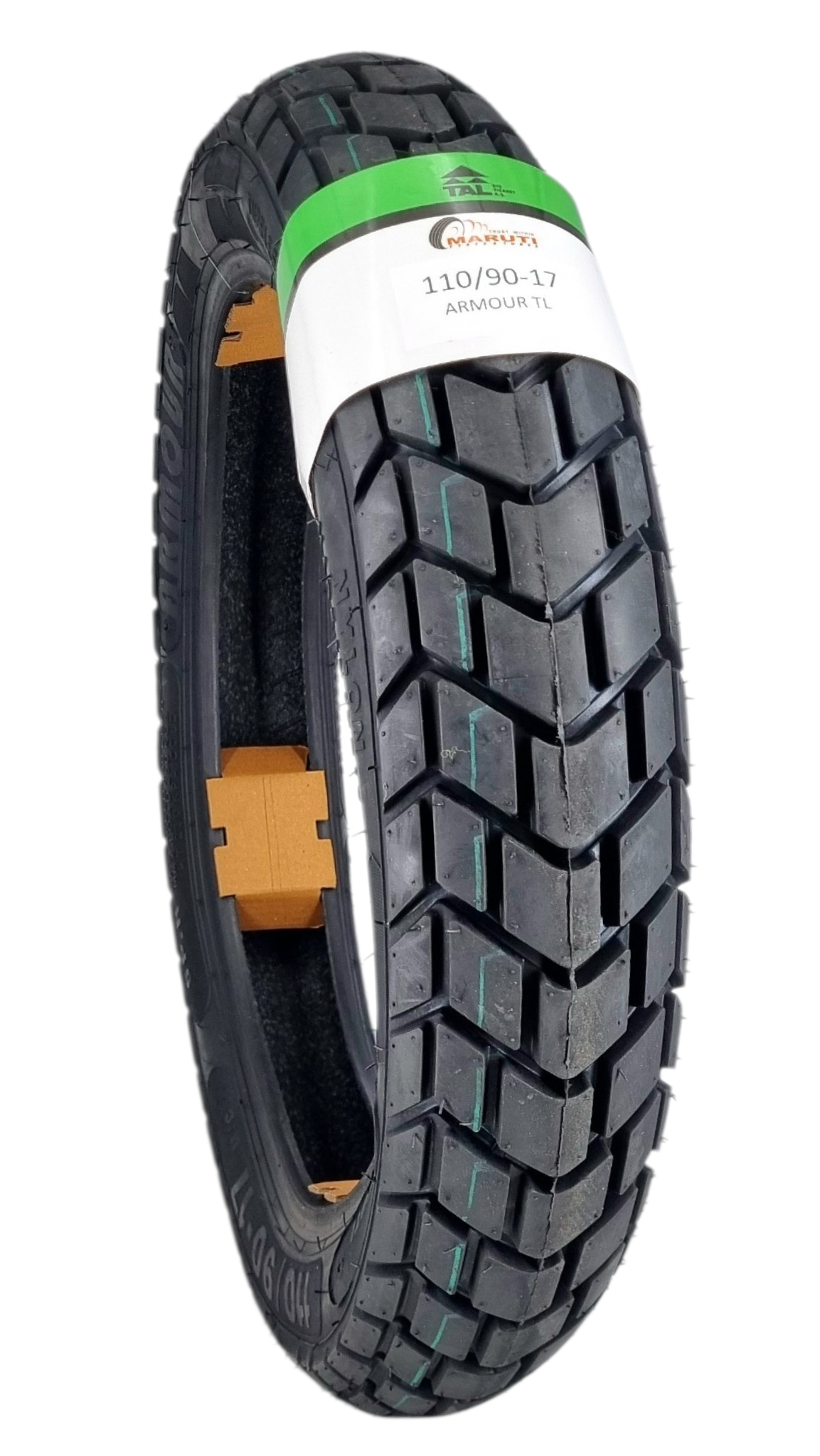 MARUTİ TYRES 110/90-17 ARMOUR (TUBELESS - DUBLEKS)  MOTOSİKLET LASTİĞİ