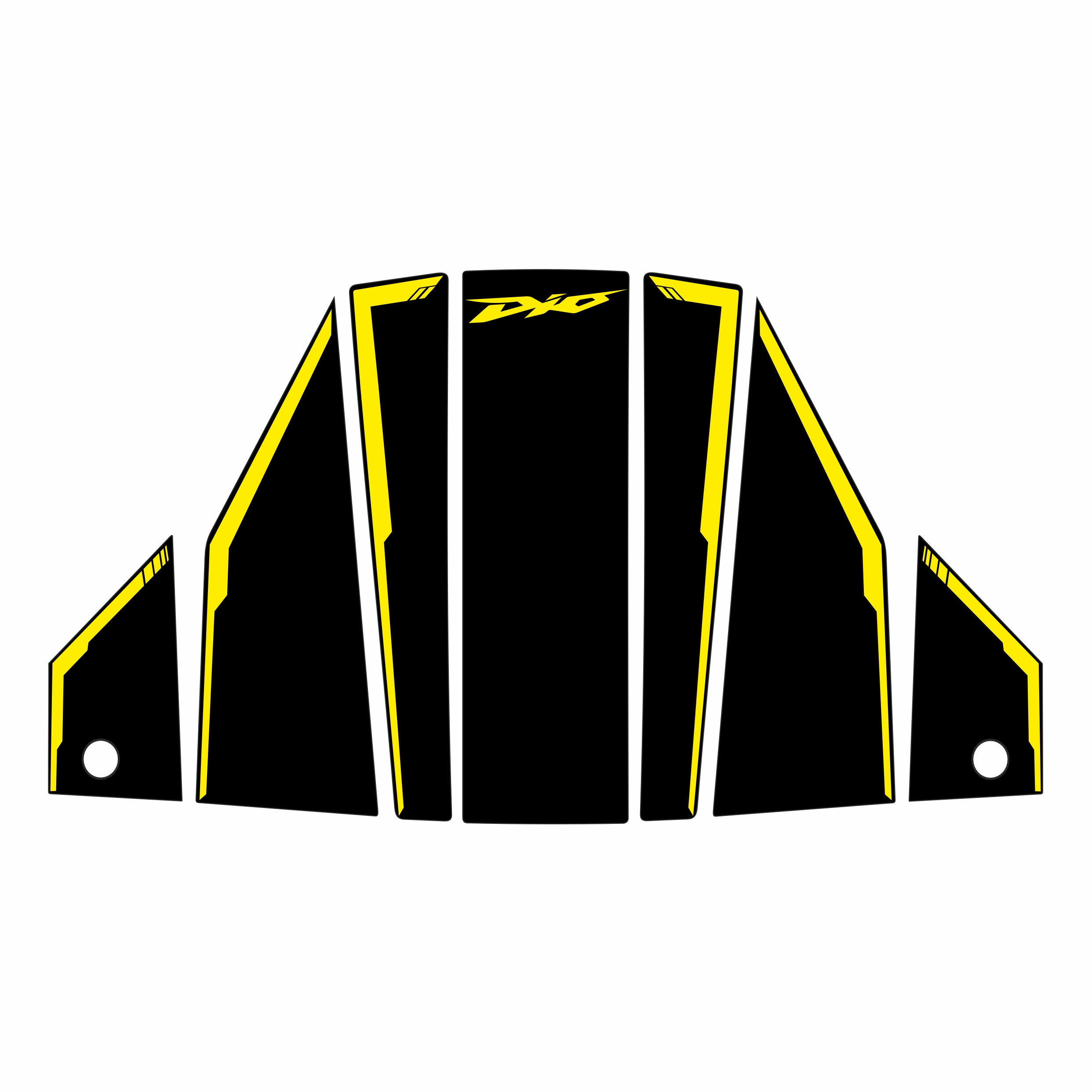 HONDA DİO 2021 - 2025 Uyumlu TANK PAD SET 003
