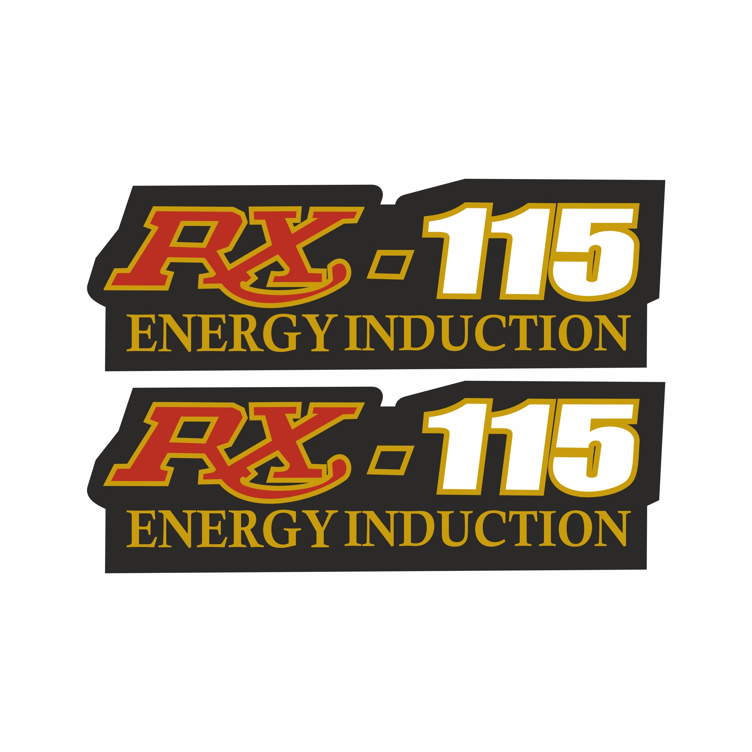 YAMAHA RX115 Uyumlu DAMLA STICKER SET Turuncu