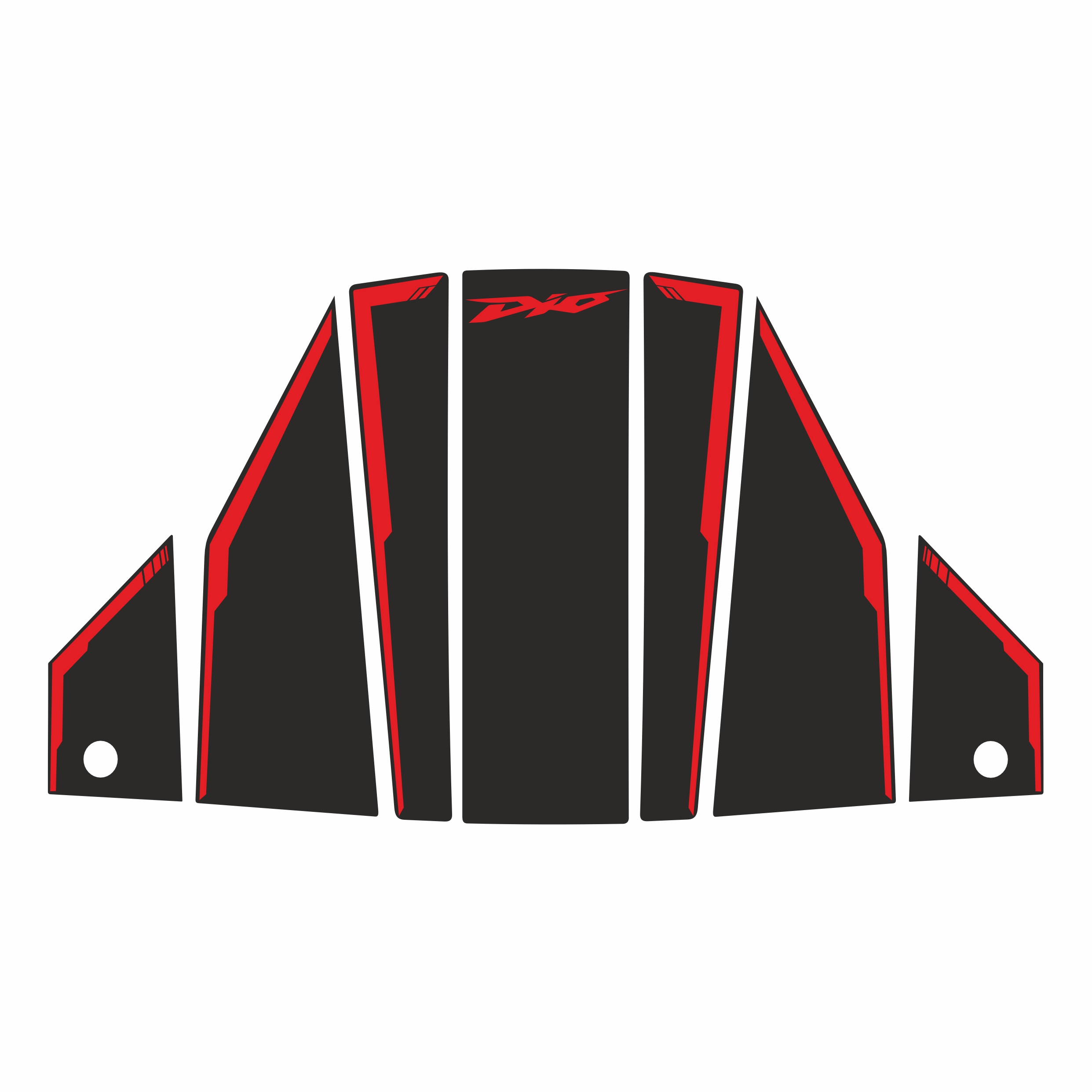 HONDA DİO 2021 - 2025 Uyumlu TANK PAD SET 001