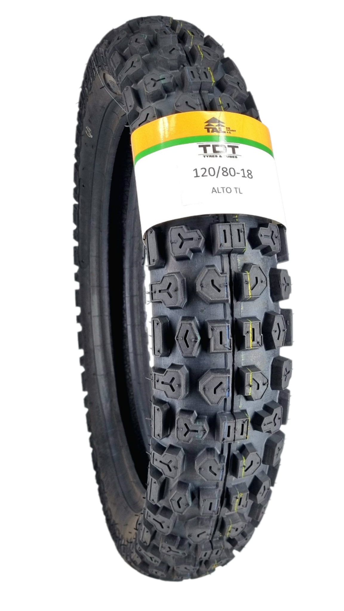 TDT TYRES 120/80-18 TT (TUBETYPE - İÇ LASTİKLİ TİP) Motosiklet Lastiği ALTO