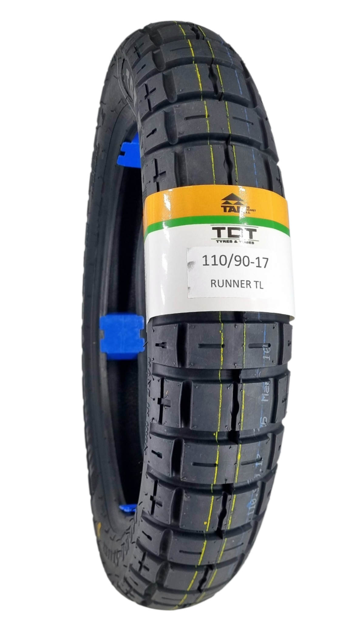 TDT TYRES 110/90-17 TL (TUBELESS - DUBLEKS) Motosiklet Lastiği RUNNER