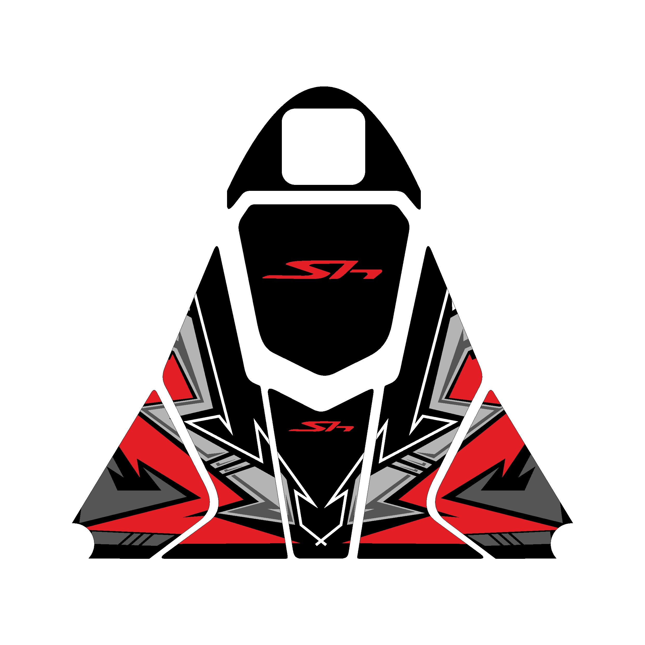 HONDA FORZA 2021/2022 UYUMLU TANK PAD SET 001