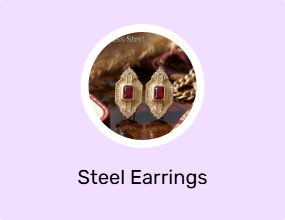 Steel Earrings
