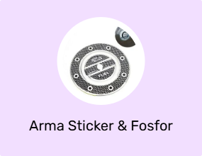 Arma Sticker & Fosfor Şerit