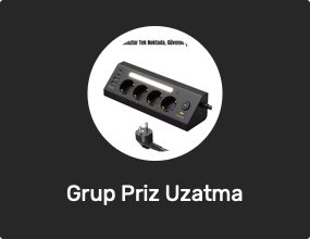 Grup Priz Uzatma Kablosu